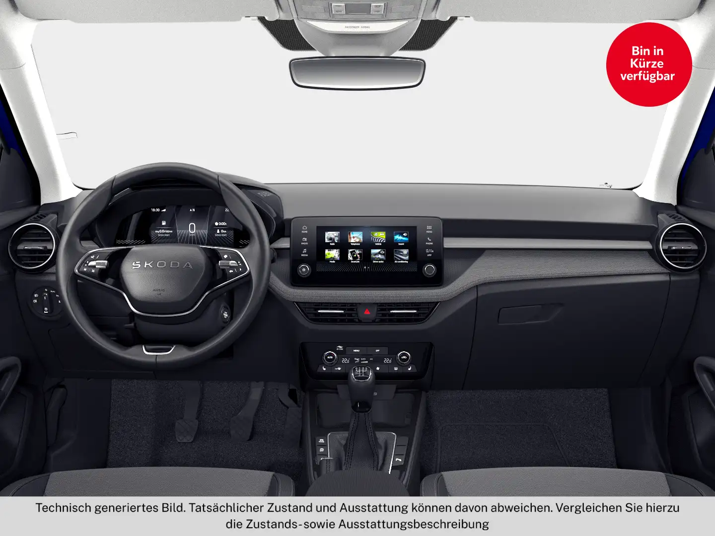 Skoda Fabia Selection TSI Blau - 2