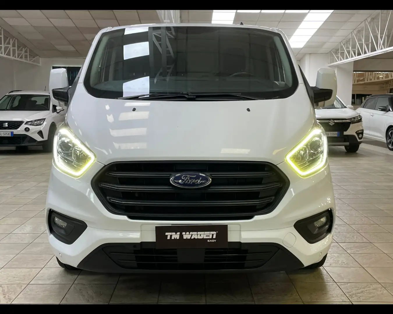 Ford Transit Custom 300 2.0 TDCi Furgone 2020 *NETTO IV Blanc - 2