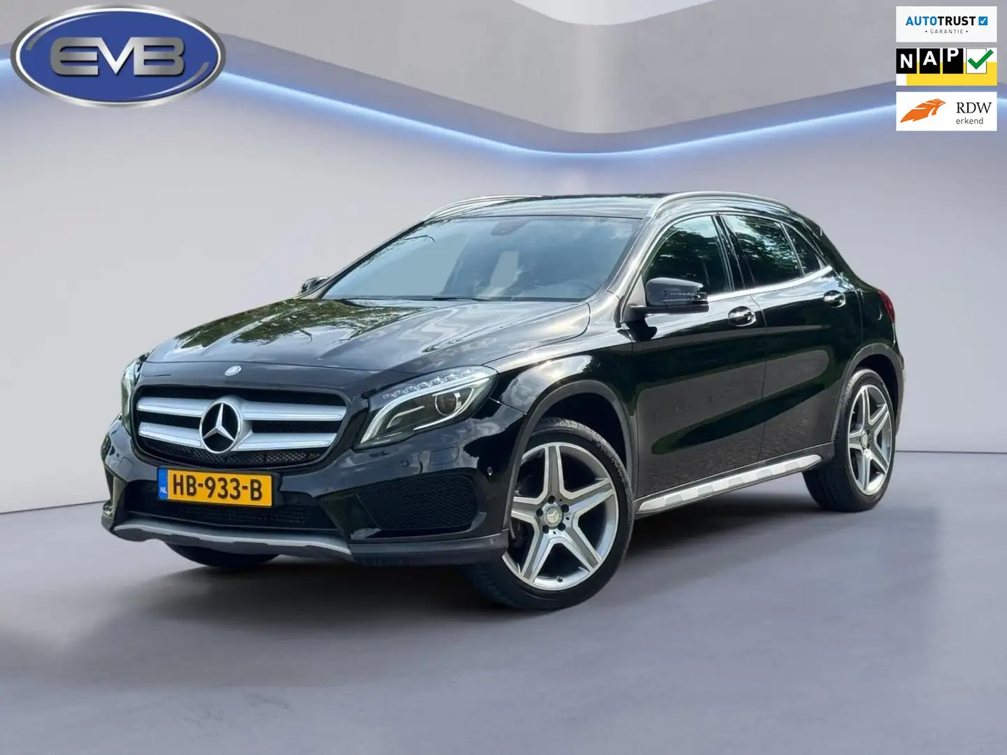 Mercedes-Benz GLA 200 AUTOMAAT Prestige 156 pk AMG styling, eerste eigen Zwart - 1