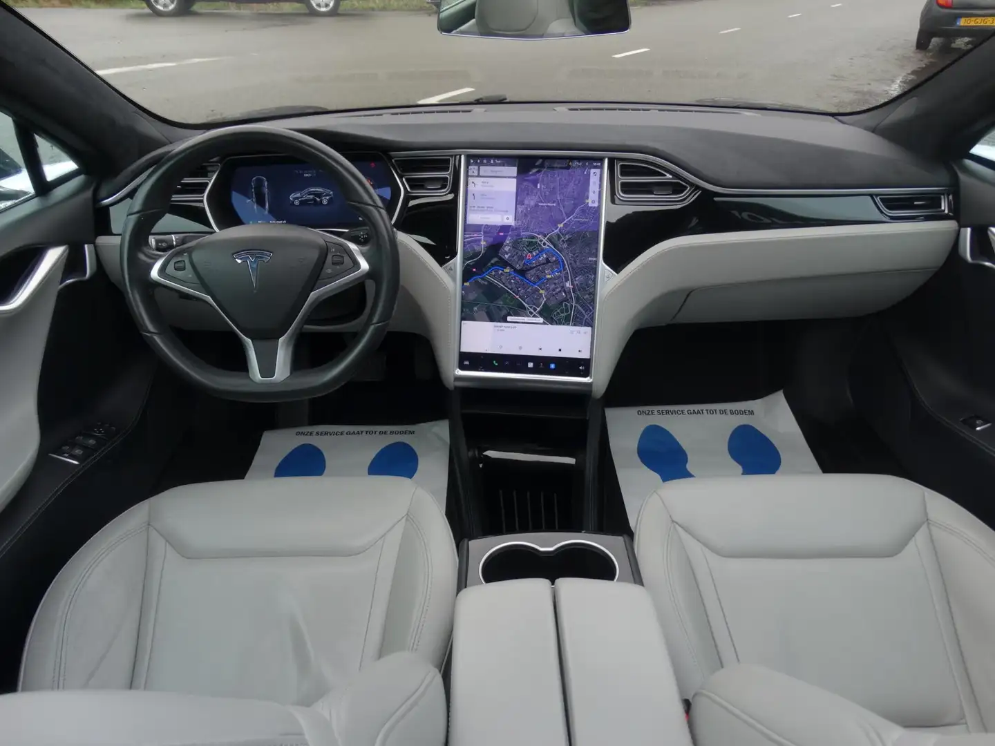 Tesla Model S 90D Base - PANORAMADAK - NEDERLANDSE AUTO - Z.G.A. Сірий - 2