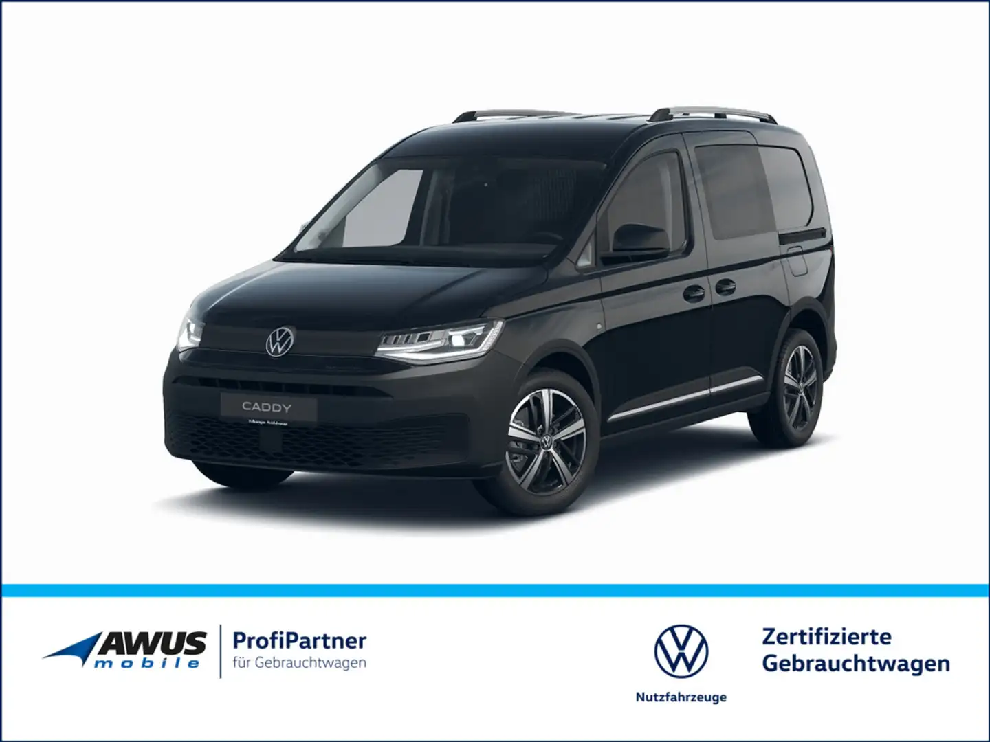 Volkswagen Caddy "PanAmericana" Motor: 2,0 l TDI EU6 SCR 4MOTION 90 kW Getrie Schwarz - 1