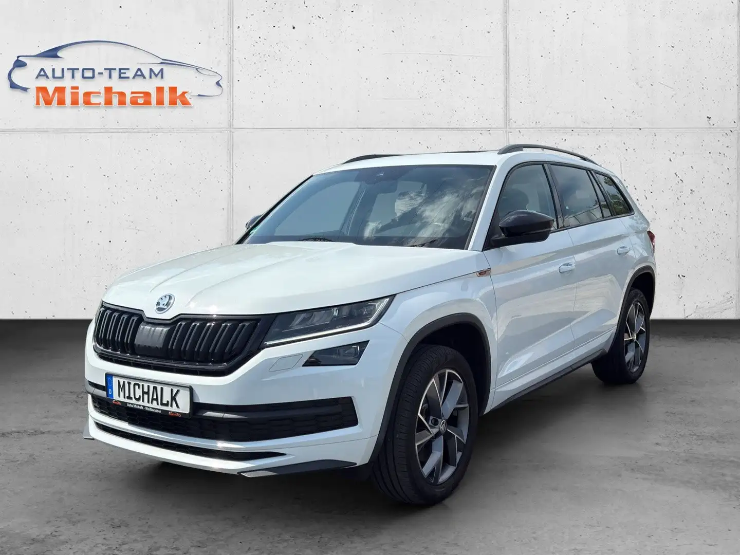 Skoda Kodiaq Sportline 4x4 Pano Canton Standheizung Wit - 1