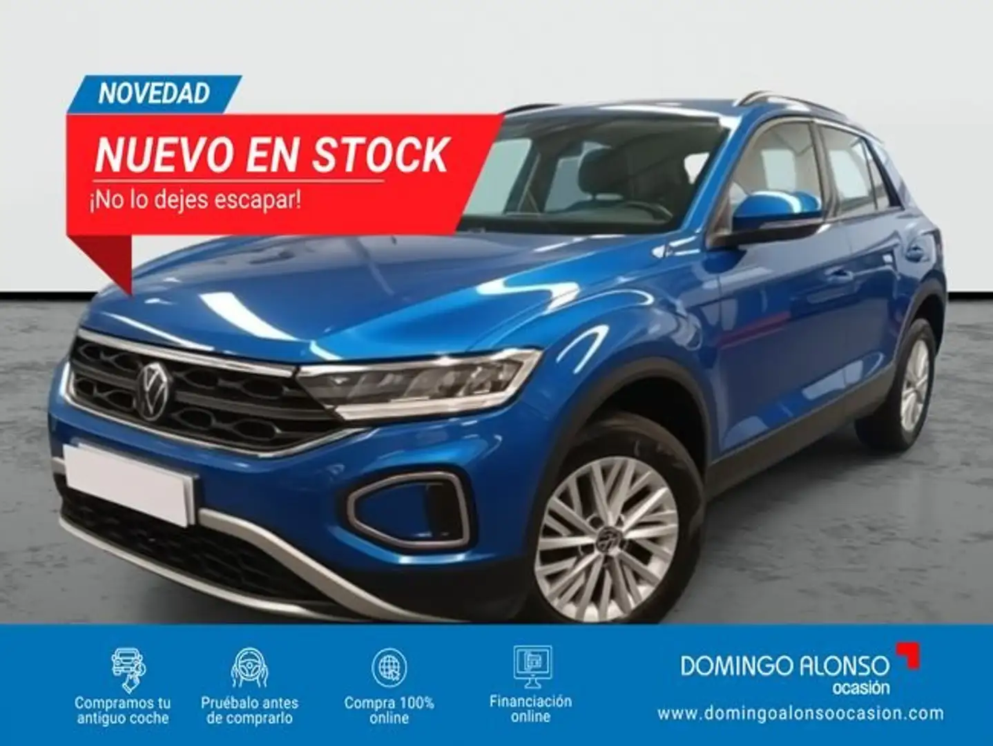 Volkswagen T-Roc Nuevo Connect 1.0 TSI 81 kW (110CV) SG6 (D113CX12 Azul - 1