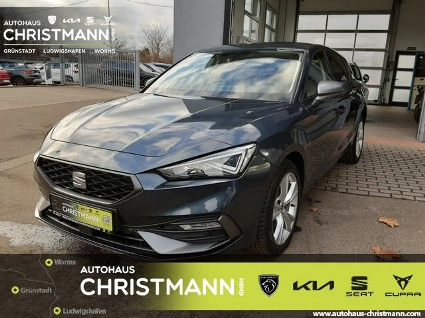 SEAT Leon 1.4 e-HYBRID FR OPF (EURO 6d) *Navi *digitales Coc Grau - 1