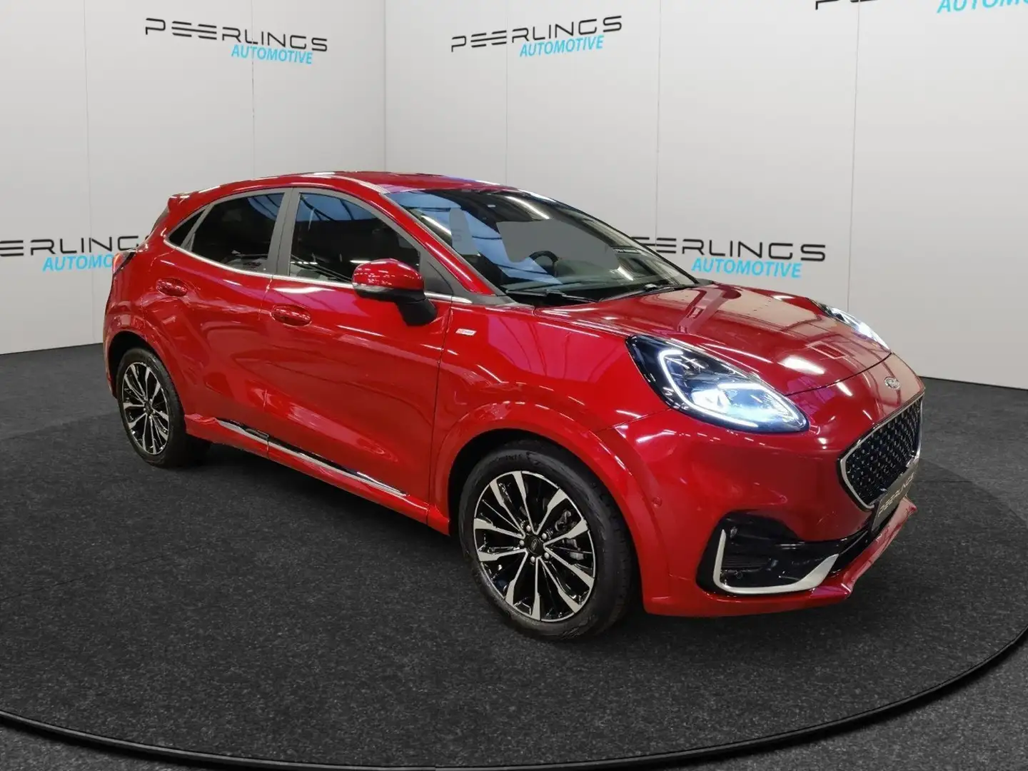 Ford Puma Ecoboost mHEV ST-Line V AUT Rouge - 1