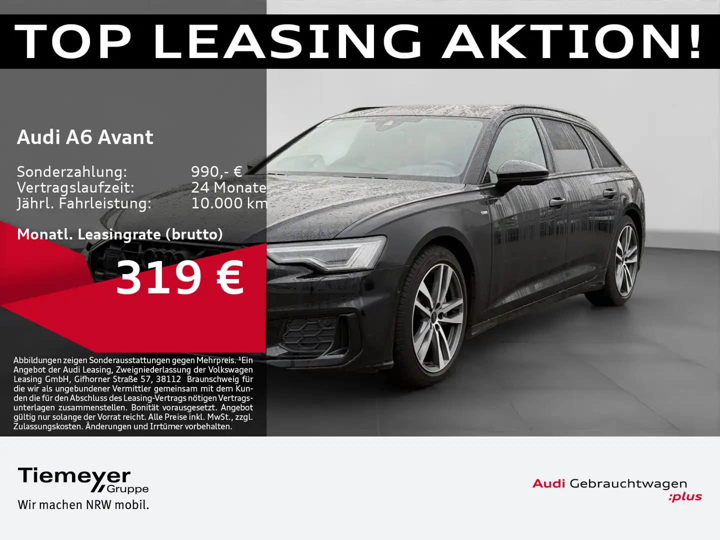 Audi A6 45 TFSI 2x S LINE HuD 360° SOFTCLOSE MA Schwarz - 1
