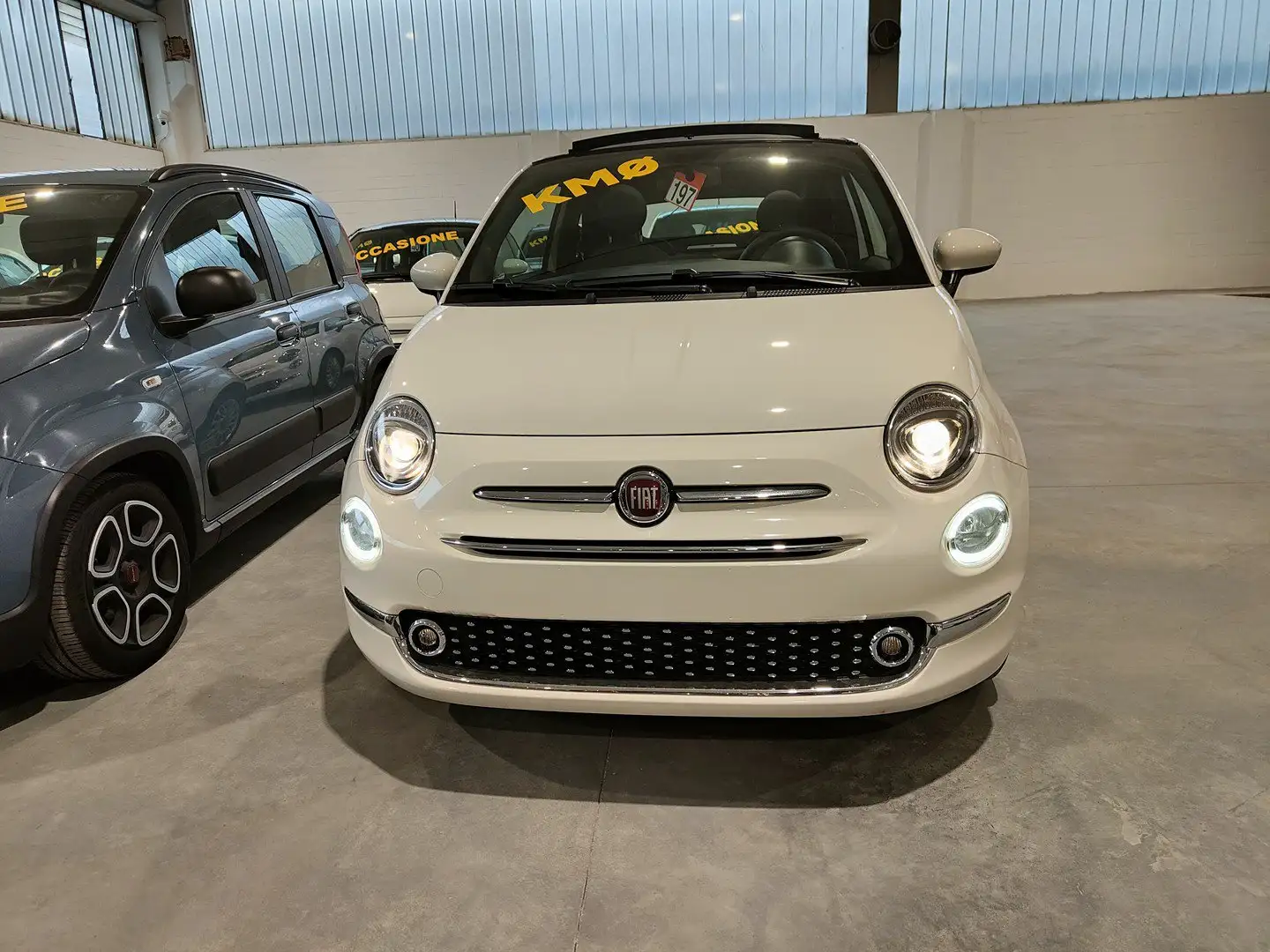 Fiat 500C 1.0 Hybrid Wit - 2