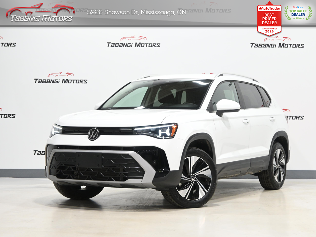 2026 Volkswagen Taos Comfortline  No Accident Heated Seats Adaptive Cruise Remote Start