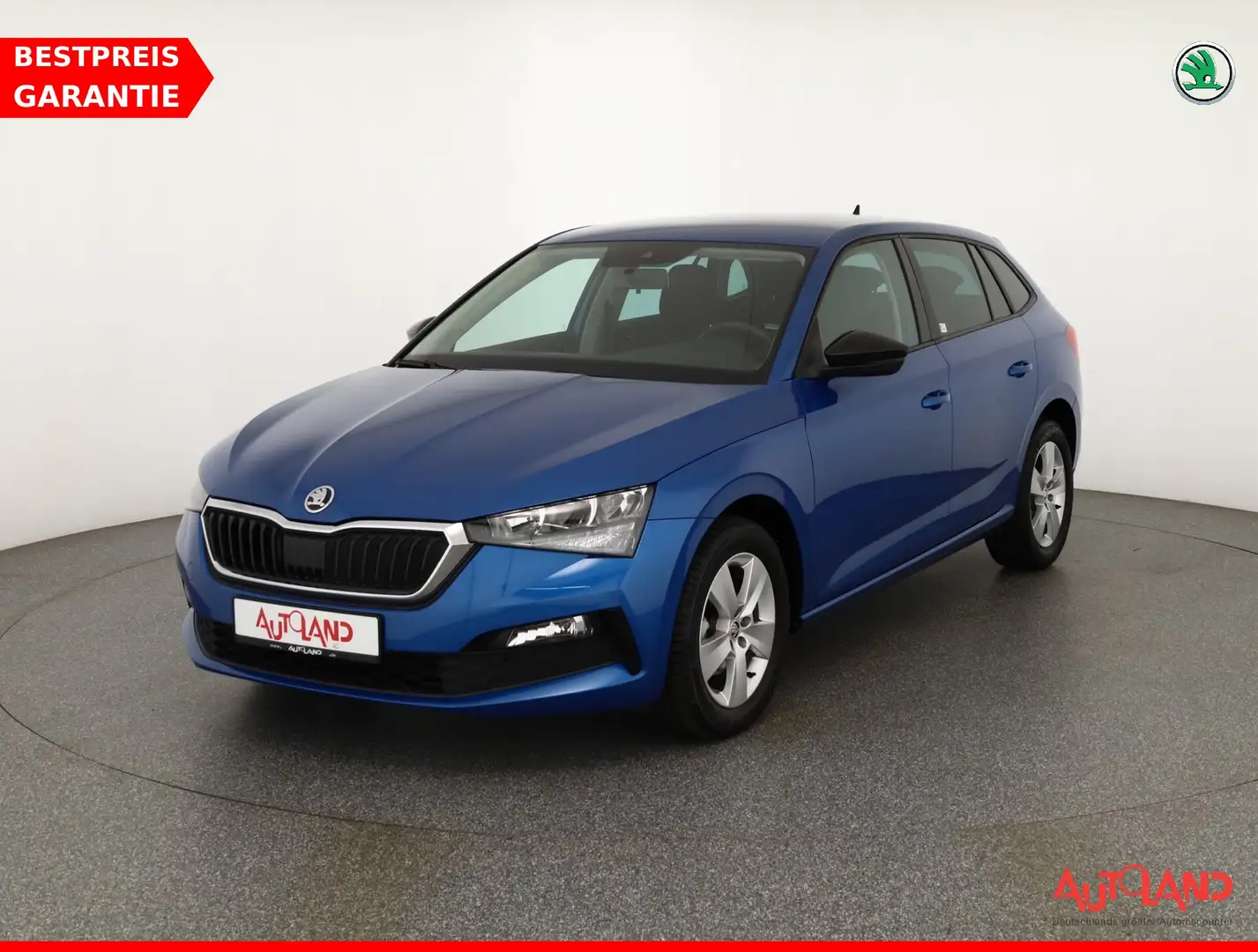 Skoda Scala 1.0 Ambition LED Sitzheizung Klima DAB PDC Blau - 1