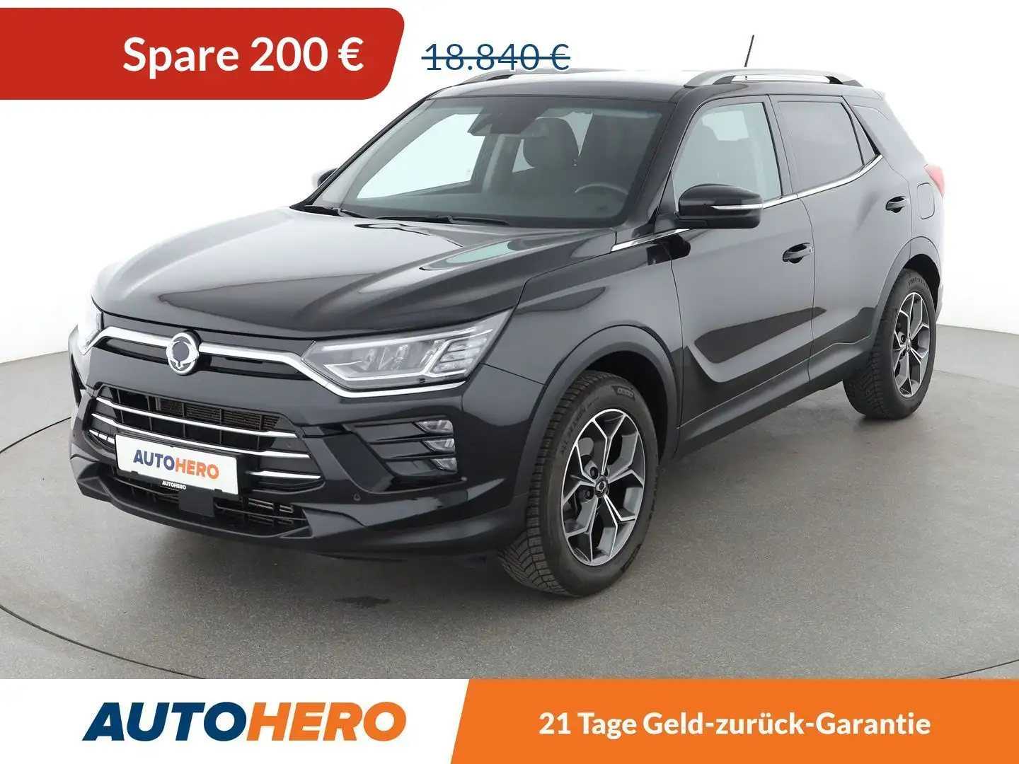 SsangYong Korando 1.5 T-GDI Ruby 4x2*NAVI*TEMPO*CAM*PDC*SHZ* Negru - 1