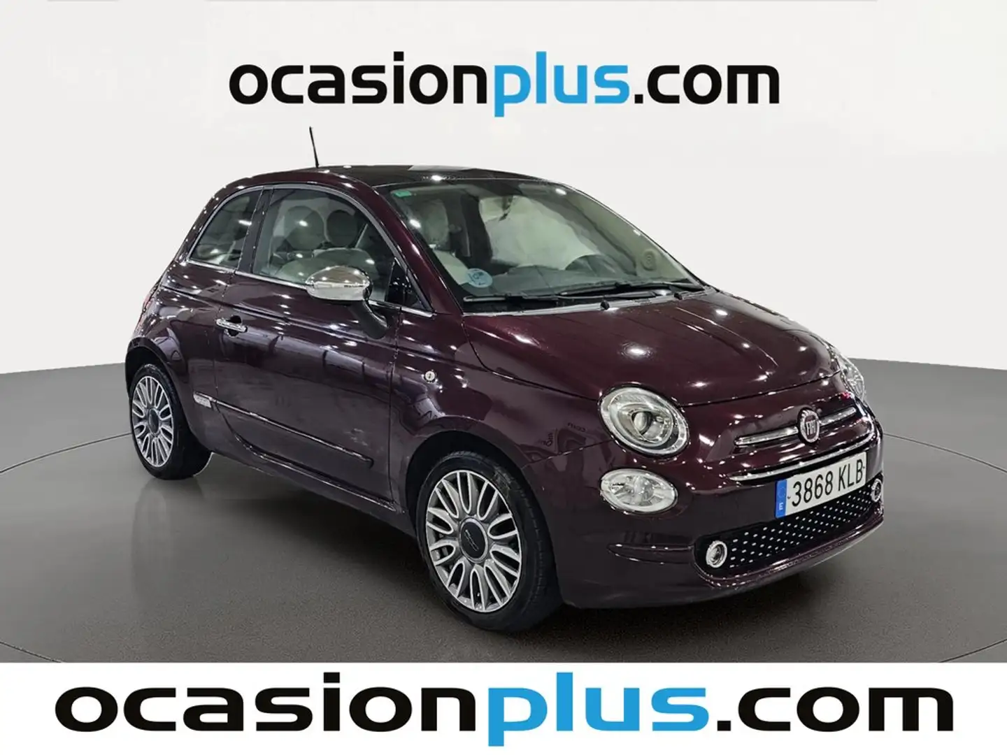 Fiat 500 1.2 Lounge Rojo - 2