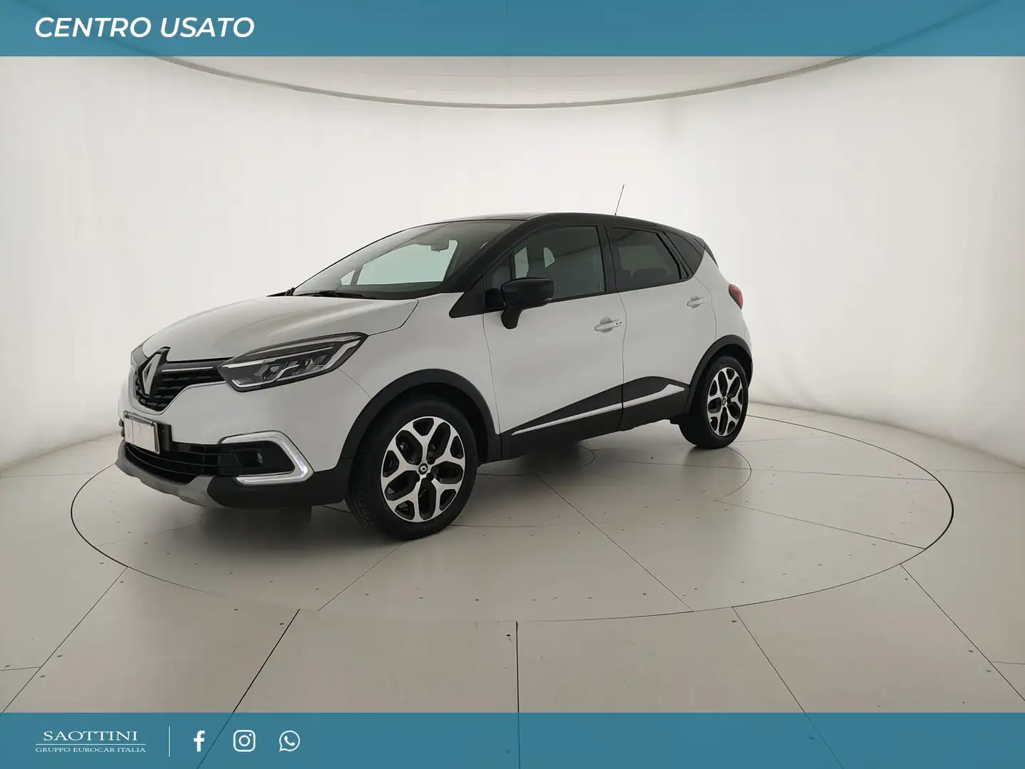Renault Captur 1.5 dci Sport edition 90 CV edc Blanc - 1