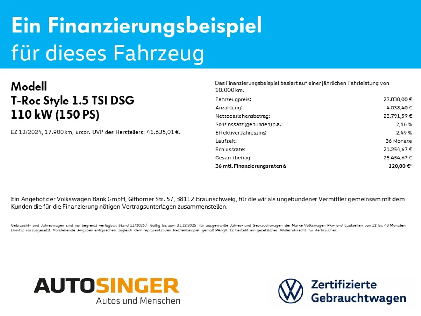 Volkswagen T-Roc Style 1.5 TSI DSG *AHK*DIGITAL*NAV*PDC*ACC Grijs - 2
