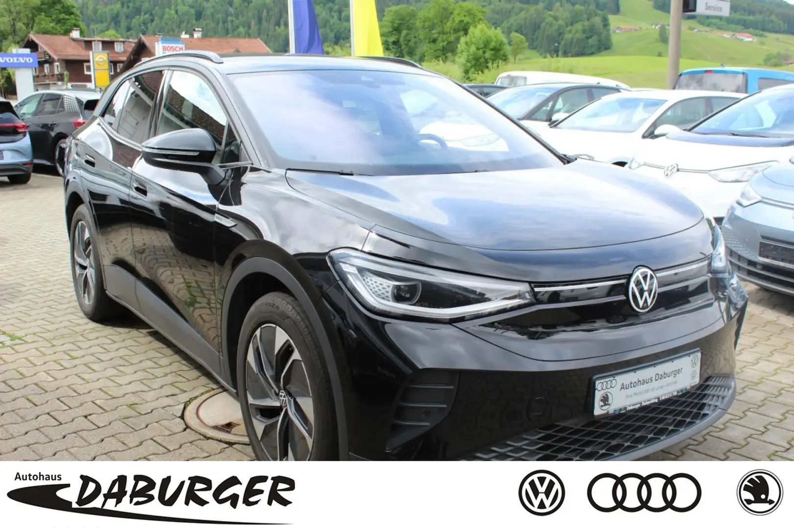 Volkswagen ID.4 Pro195 kW 4Motion Wärmepumpe+Matrix Klima Navi Schwarz - 1