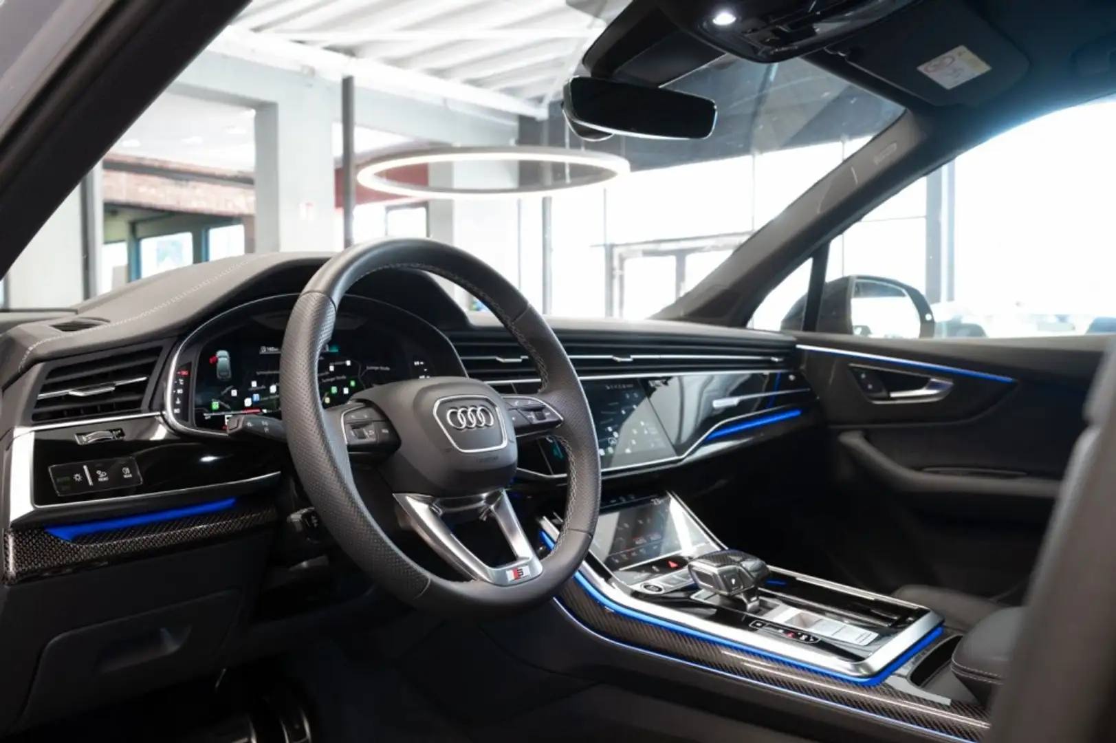 Audi Q7 50 TDI S line quattro Grau - 2