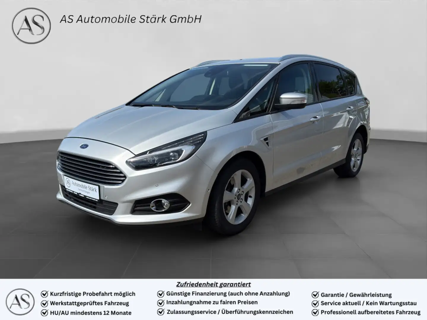 Ford S-Max 2.0 ECOBLUE Business+LED+Navi+Kamera+8fach Silber - 1