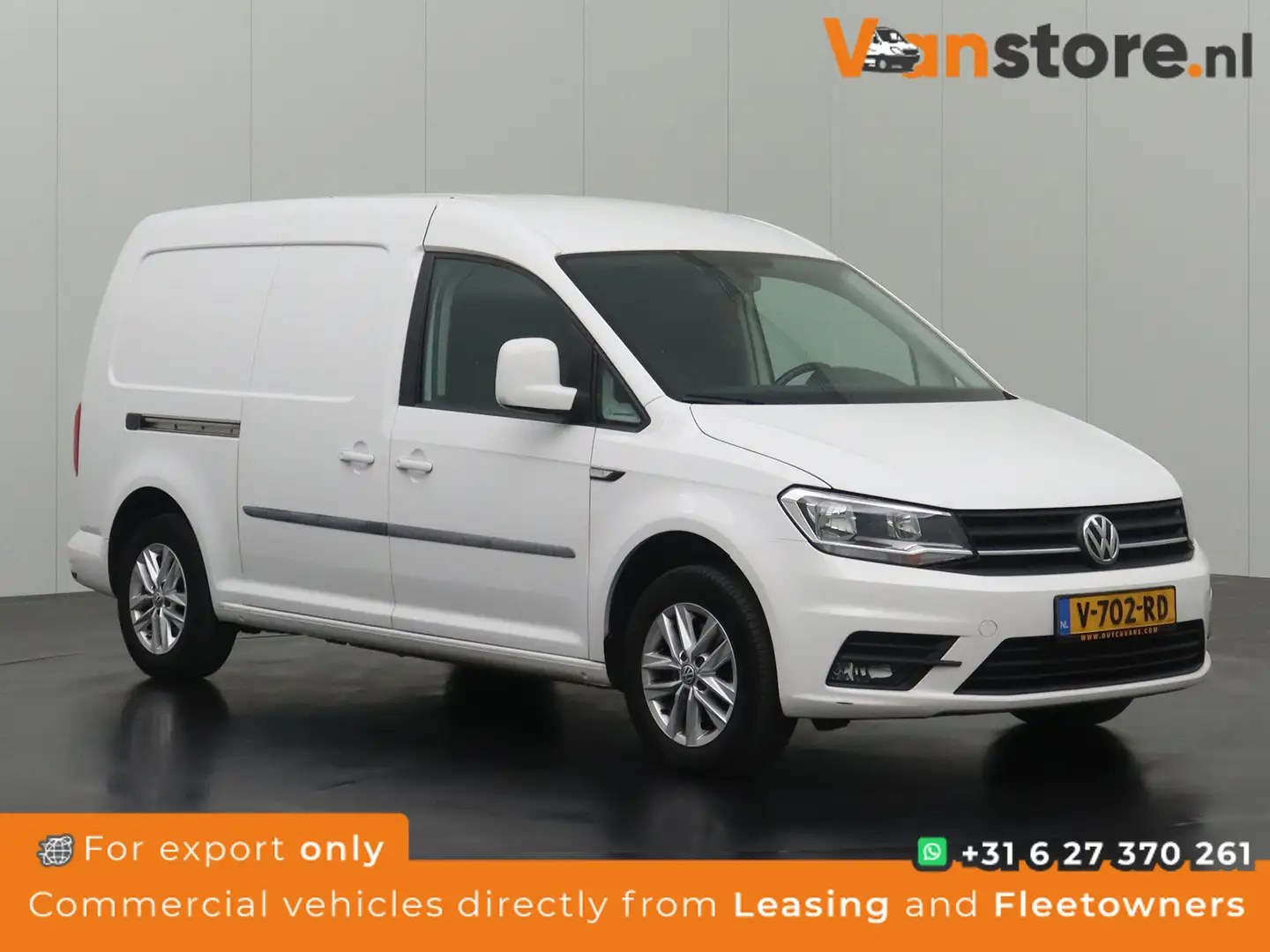 Volkswagen Caddy 2.0TDI L2H1 BMT Maxi Highline | Navigatie | Airco Weiß - 1