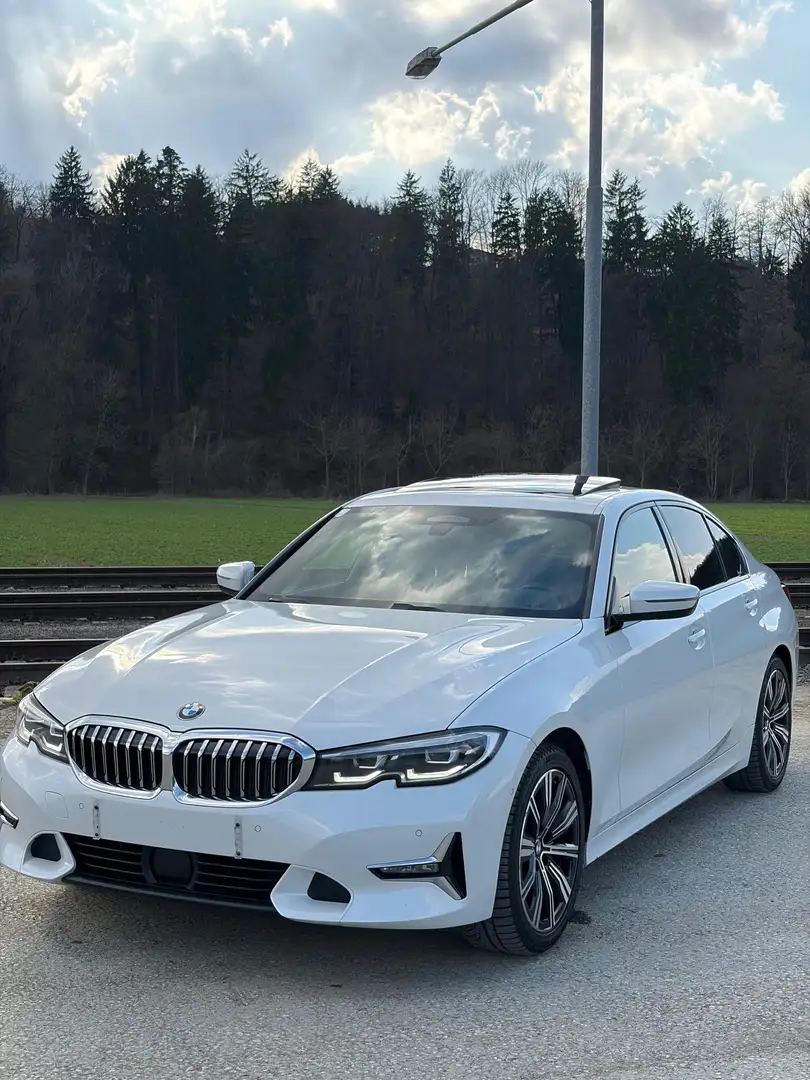 BMW 318 318 d Luxury Line Weiß - 1