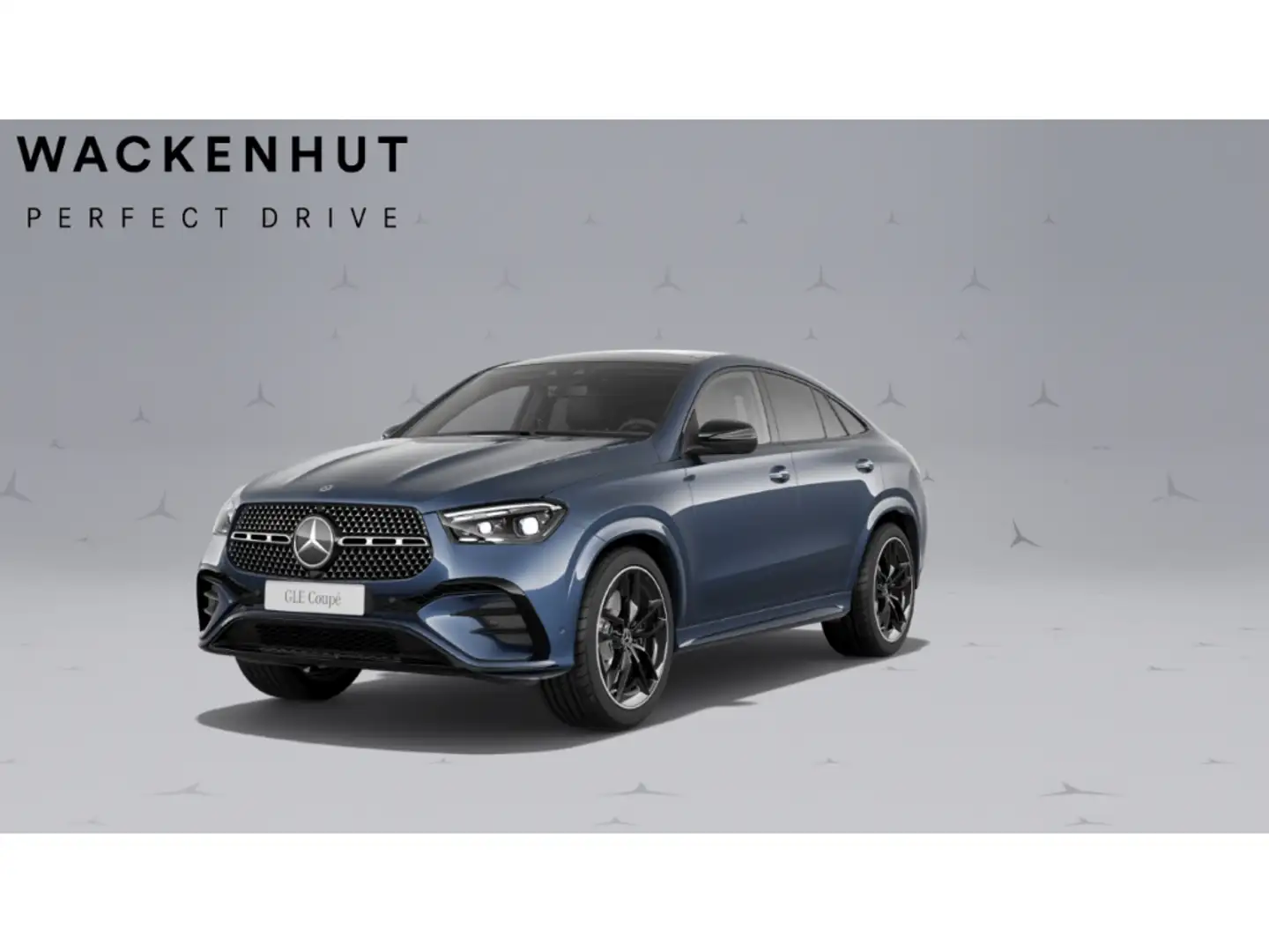 Mercedes-Benz GLE 450 d 4M COUPE AMG AHK AIRMATIC PANO HEAD-UP Blau - 1