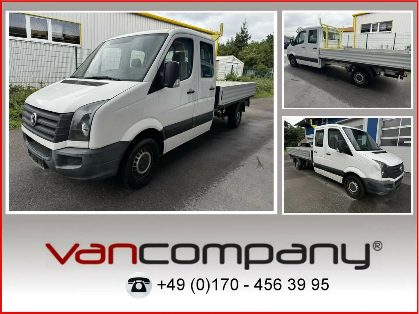Volkswagen Crafter 35 Doka L3 Maxi 2.0 TDI Motorschaden Blanc - 1
