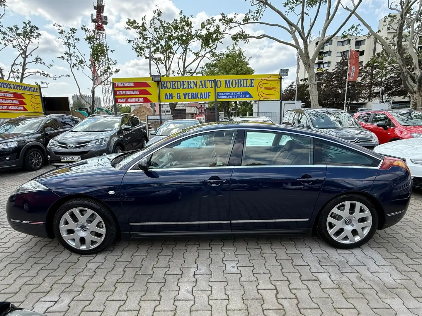 Citroen C6 Exclusive*AUTOMATIK*SCHECKHEFT*NAVIGATION Azul - 2
