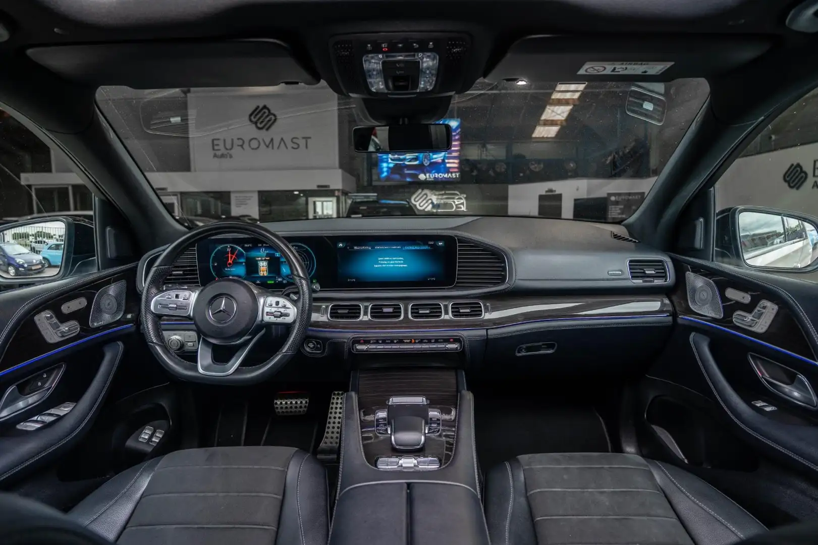 Mercedes-Benz GLE 450 AMG 4MATIC 7pers | Luchtvering | Panoramadak | Ful Wit - 2