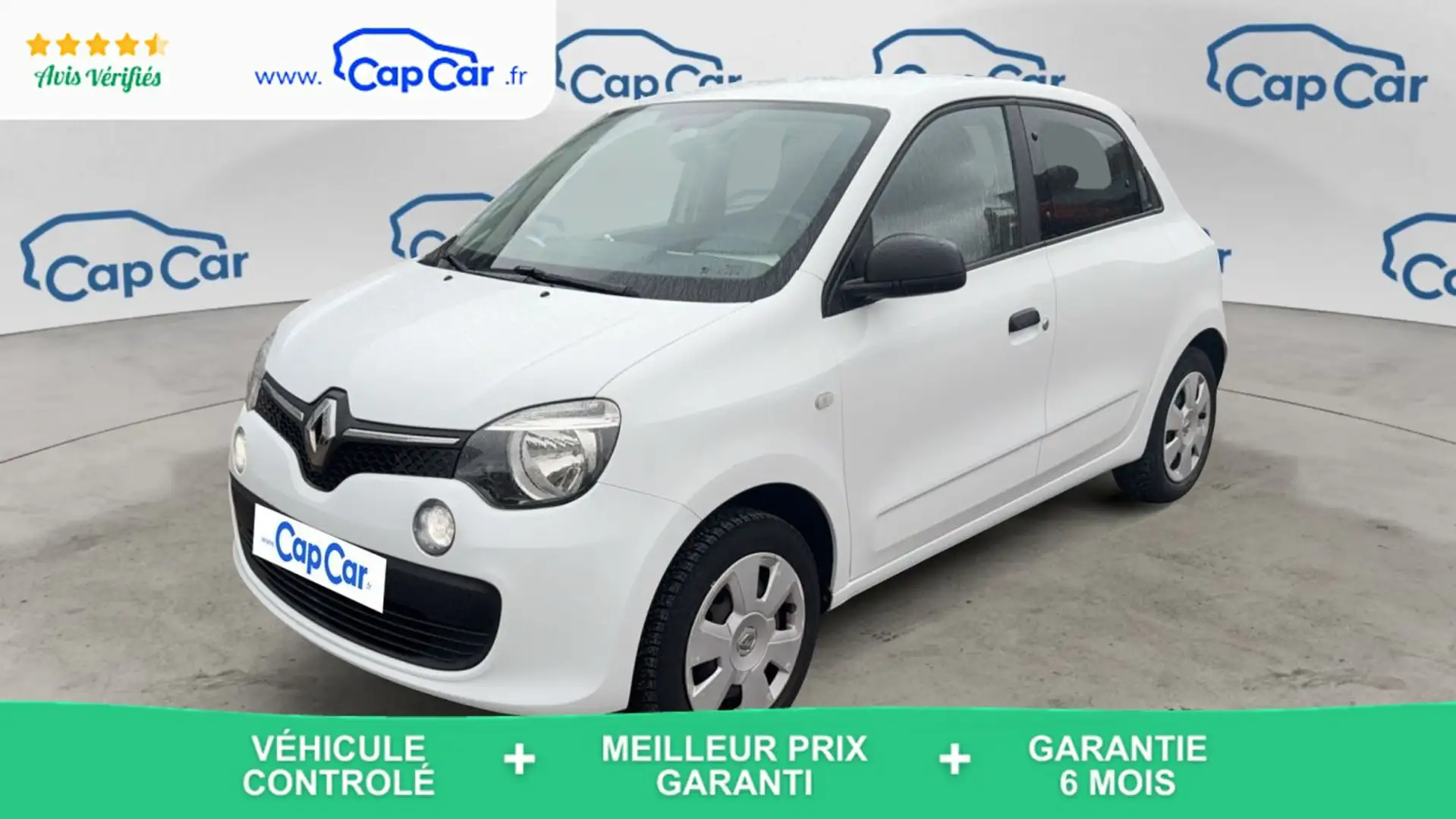 Renault Twingo 1.0 SCe 70 Life Blanc - 1