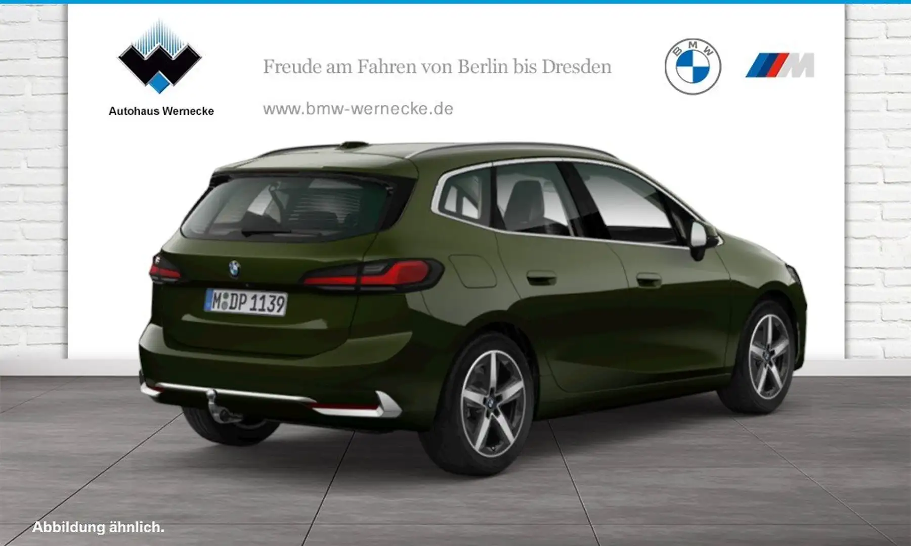 BMW 218 i Active Tourer HK HiFi DAB LED Komfortzg. Grün - 2