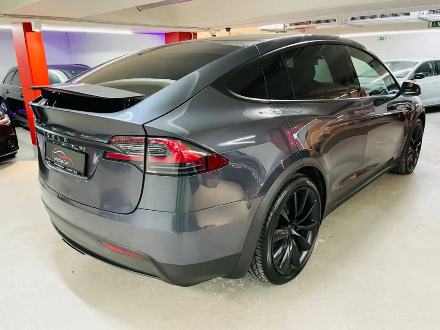 Tesla Model X Dual 100kWh Grau - 2