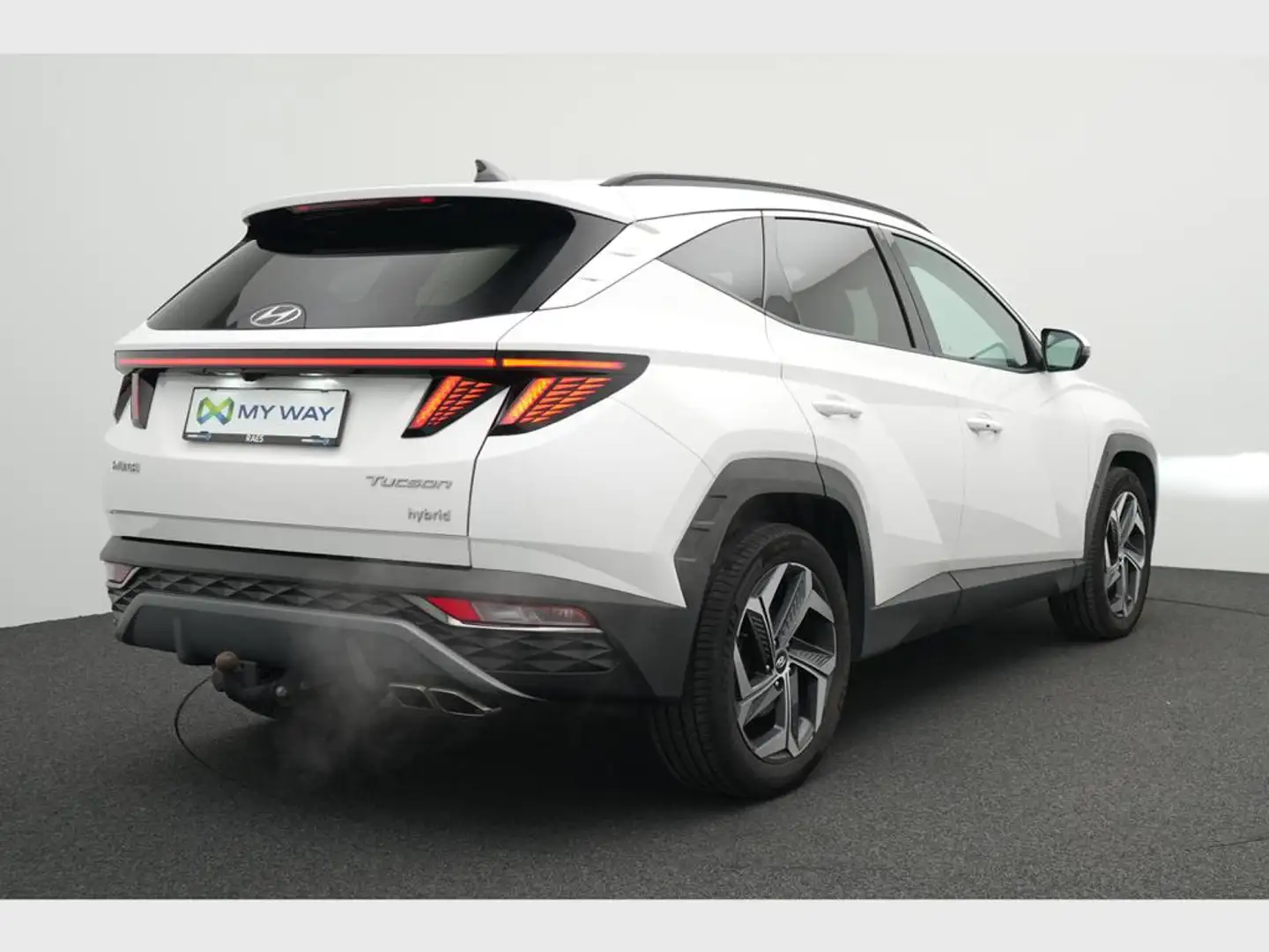 Hyundai TUCSON Tucson 1.6 T-GDi HEV Shine Blanc - 2