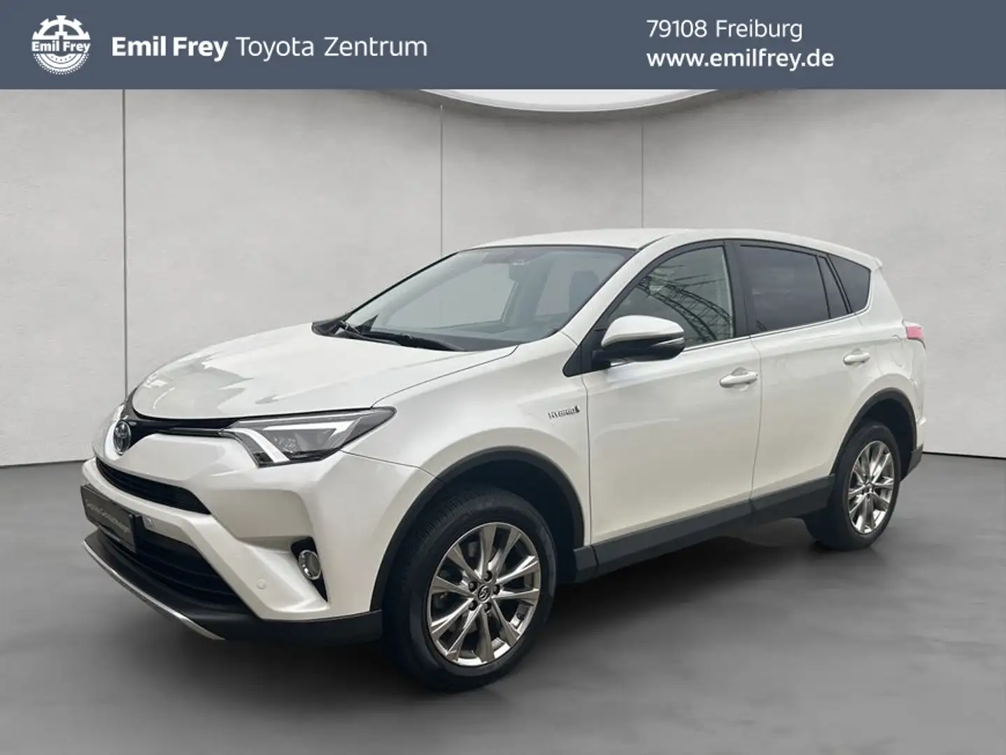 Toyota RAV 4 2.5 4x2 Hybrid Executive Blanc - 1
