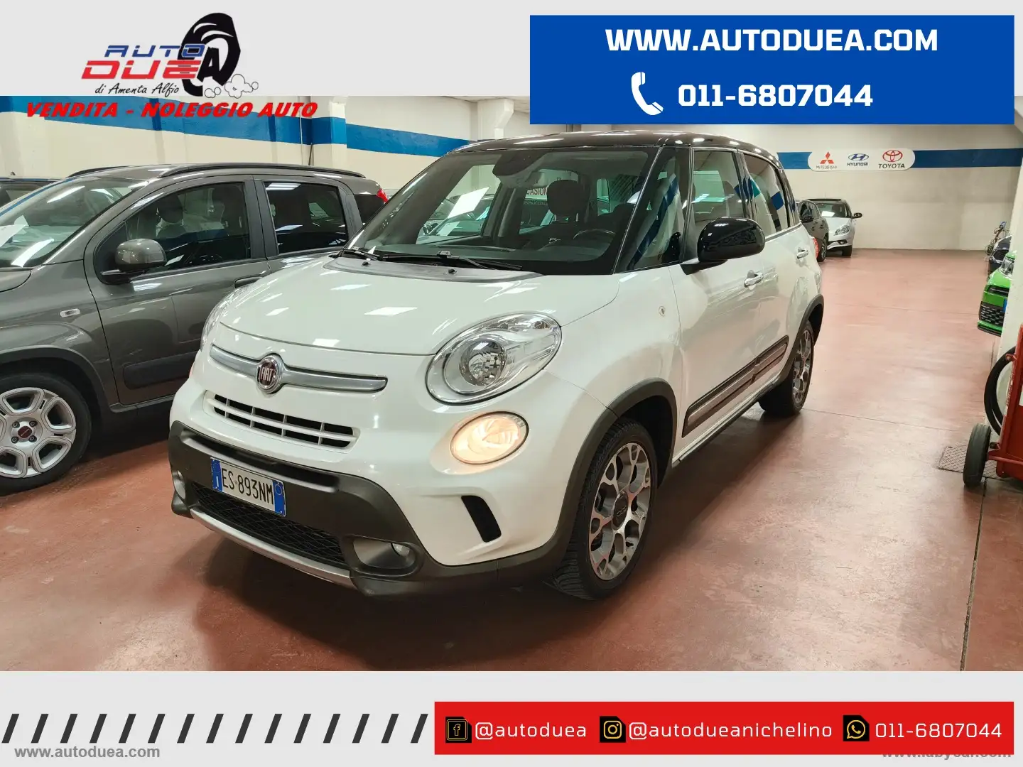 Fiat 500L 1.3 MJT 85 CV Trekking MOTORE REVISIONATO Bianco - 1