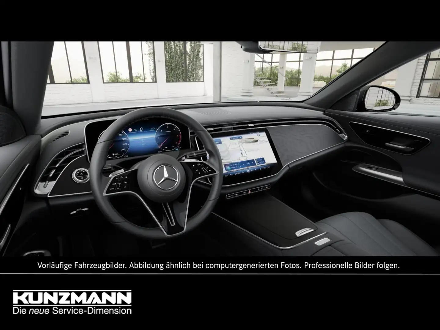 Mercedes-Benz E 220 d Avantgarde Distronic Airmatic Head-up Grau - 2