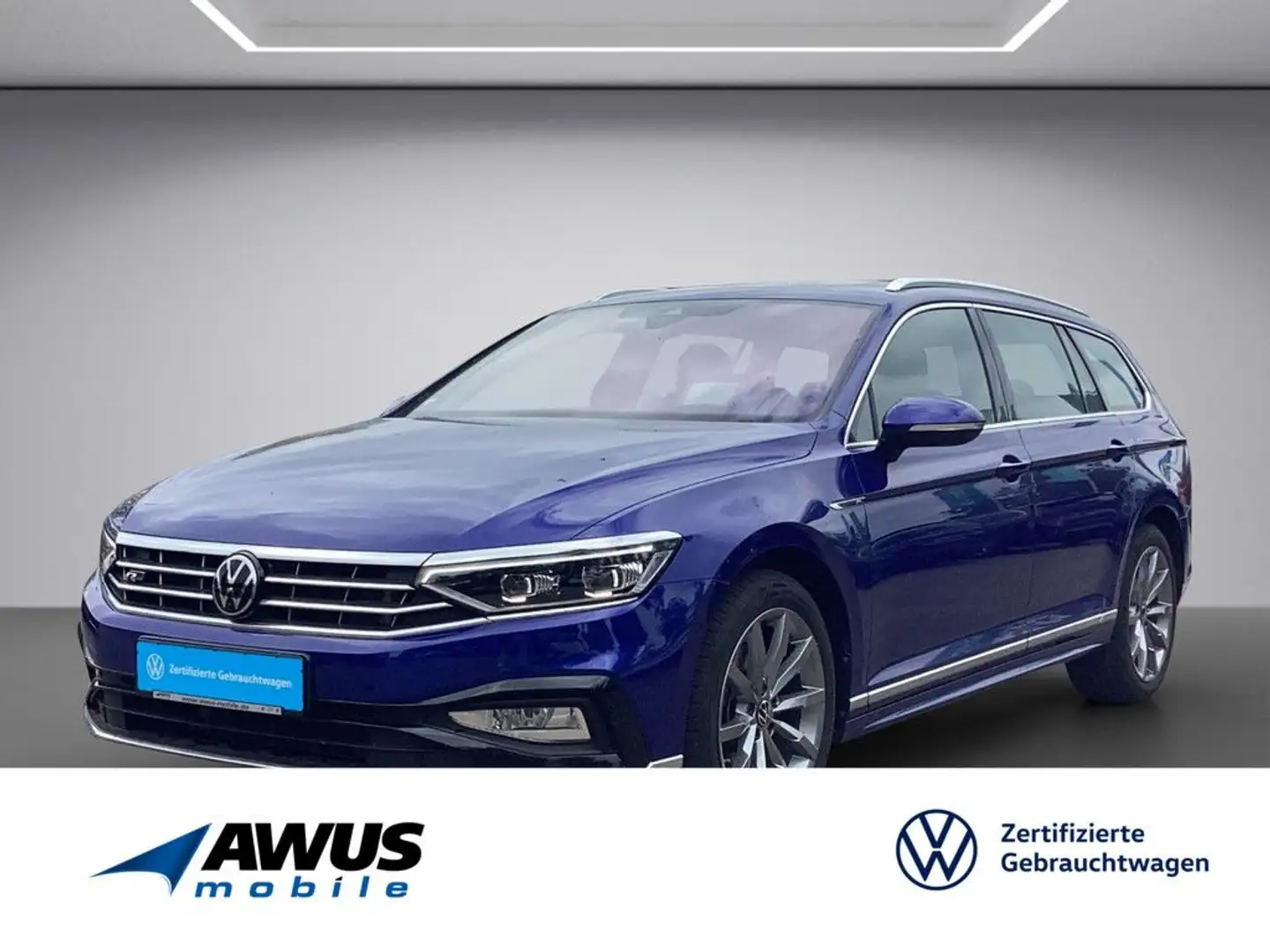 Volkswagen Passat Variant 2.0TDI Elegance R- Line AHK Azul - 1