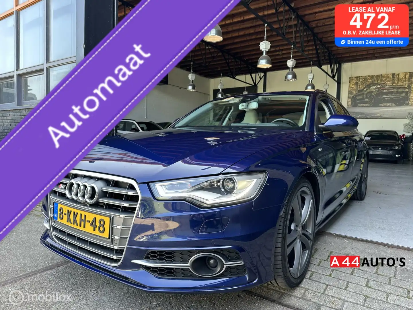 Audi S6 Avant 4.0 TFSI S6 quattro* LET OP ORIGINEEL NL NAP Bleu - 1