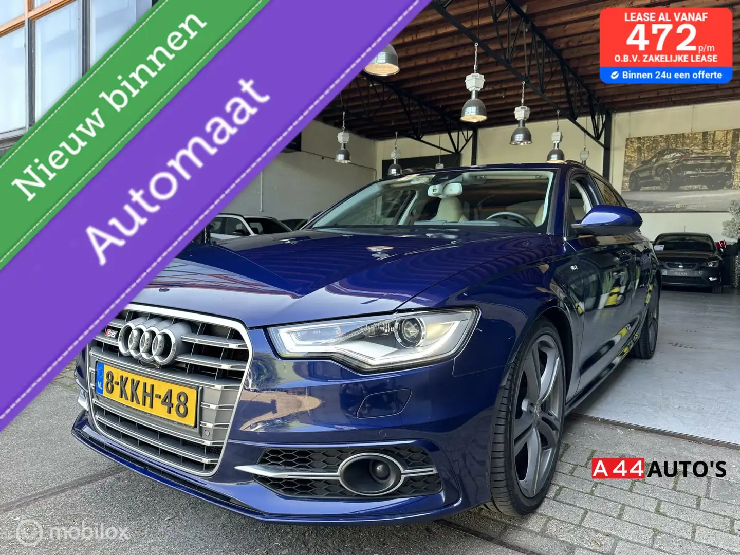 Audi S6 Avant 4.0 TFSI S6 quattro* LET OP ORIGINEEL NL NAP Bleu - 1