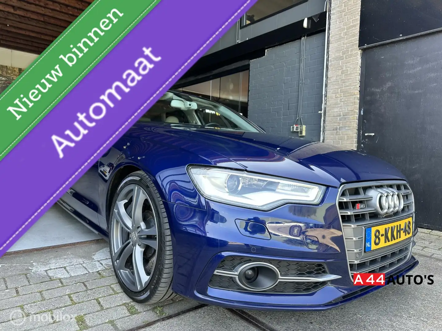 Audi S6 Avant 4.0 TFSI S6 quattro* LET OP ORIGINEEL NL NAP Bleu - 2