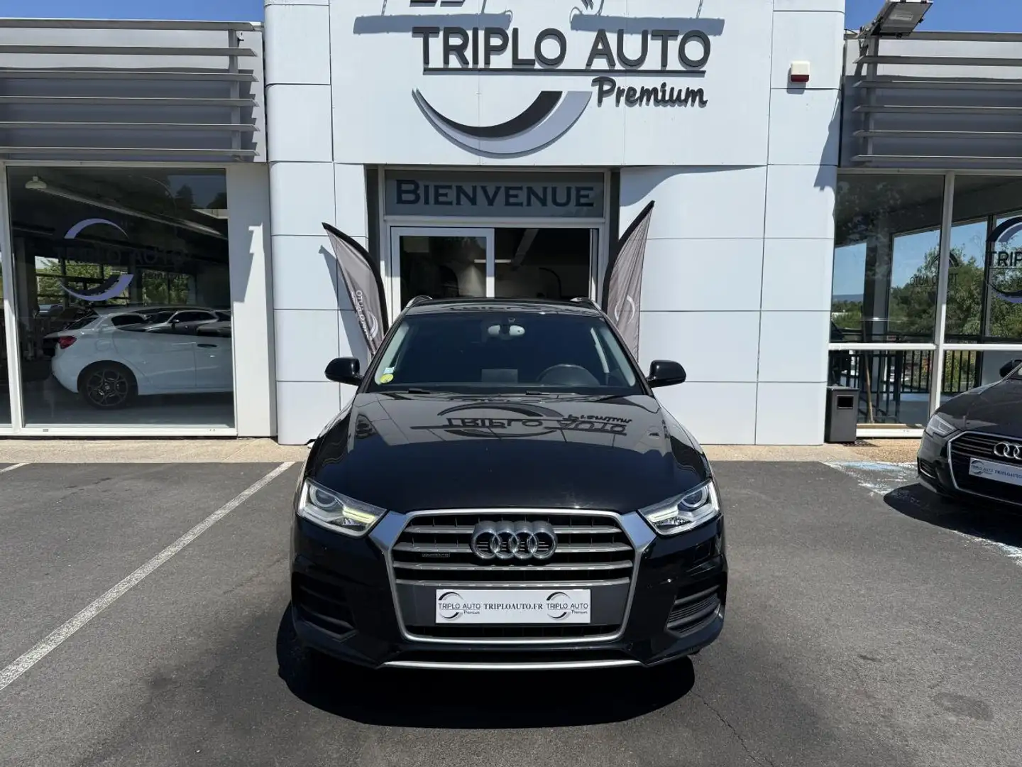 Audi Q3 Q3 Quattro 2.0 TDI - 150 - BV S-tronic Ambiente -  Noir - 2