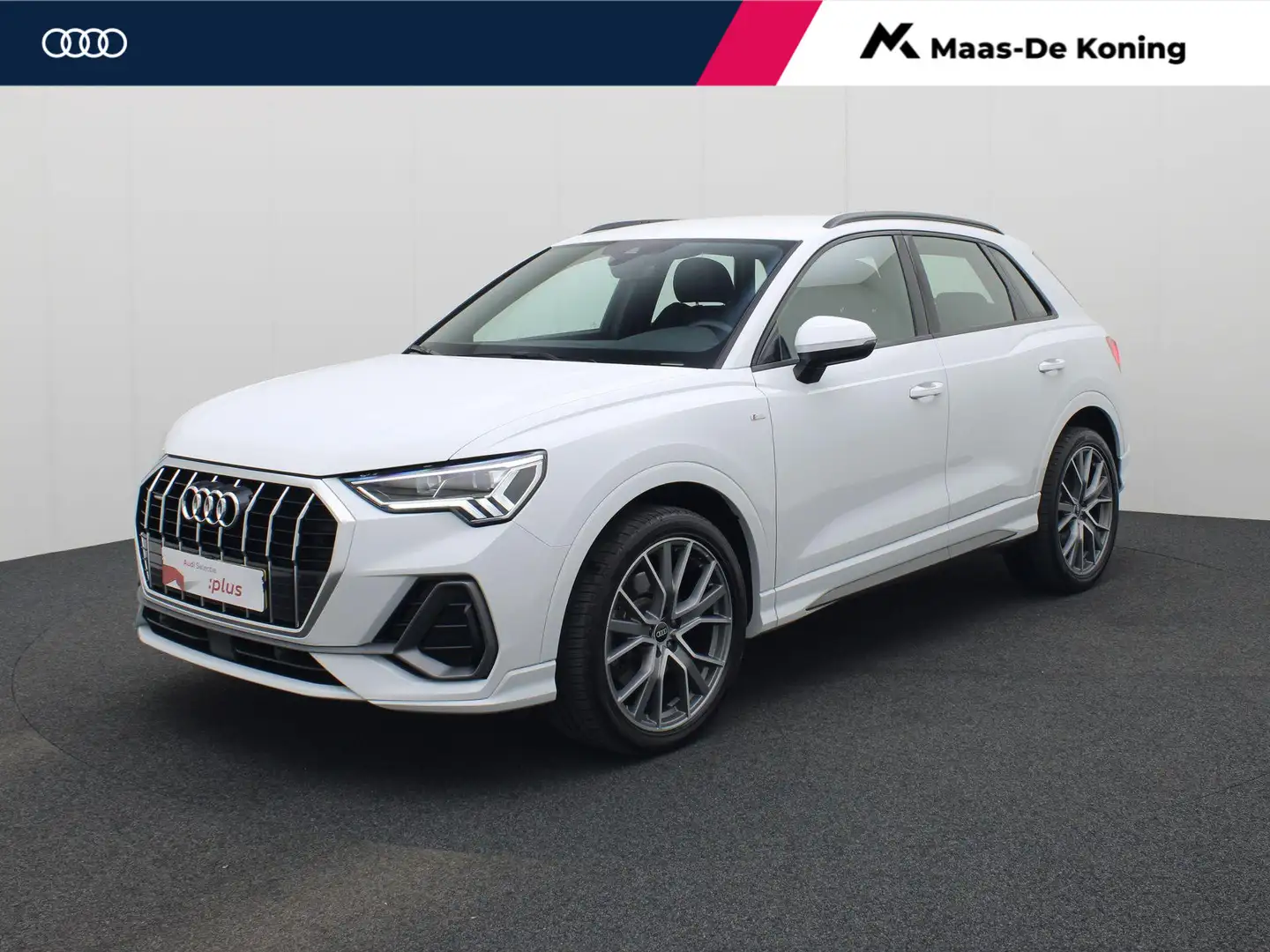 Audi Q3 40 TFSI 190pk quattro S Line · Apple/Android Car P Blanc - 1