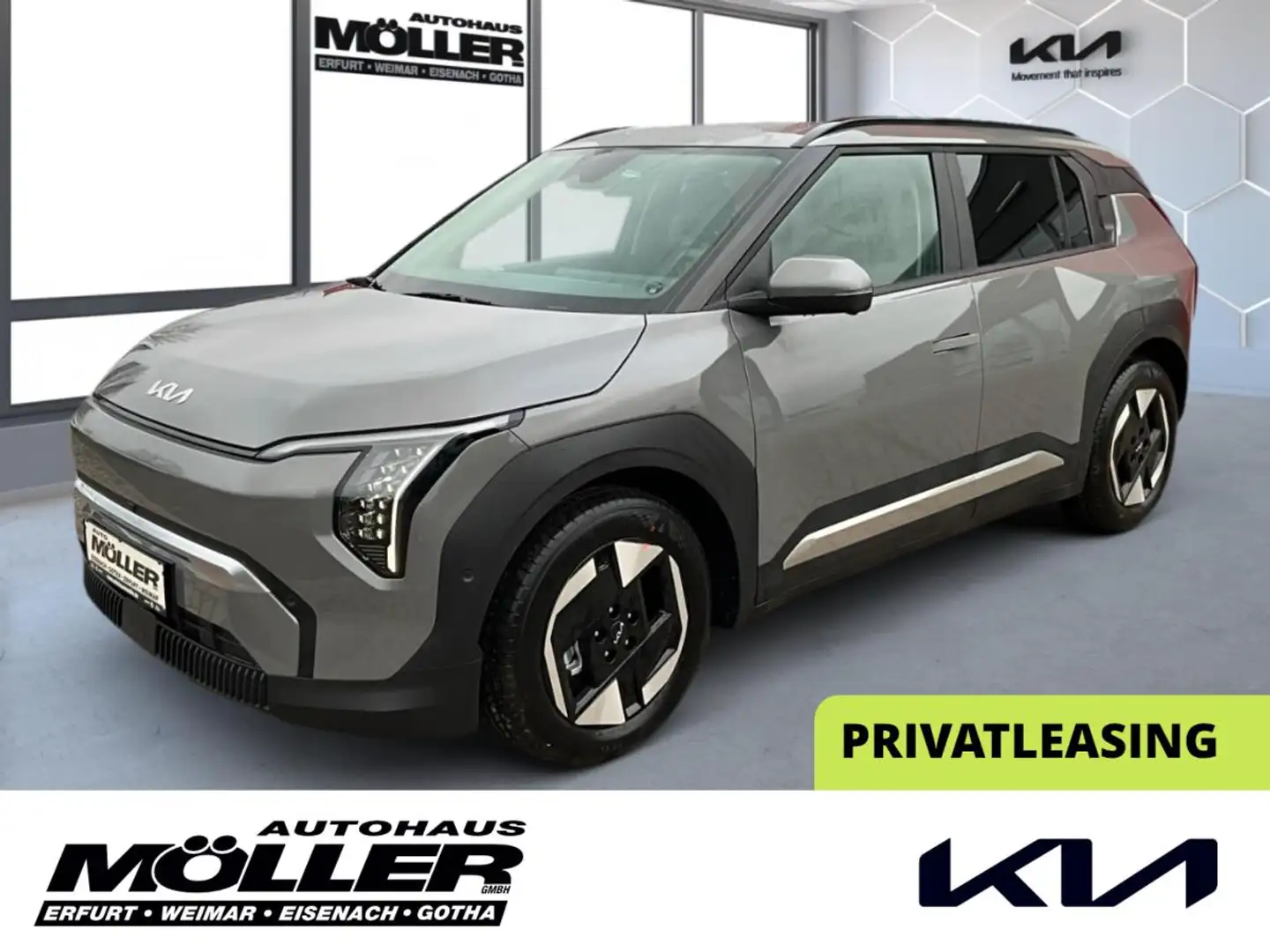 Kia EV3 EARTH 81,4 kWh ⚡Sonderaktion⚡ Upgrade Business Con Grau - 1