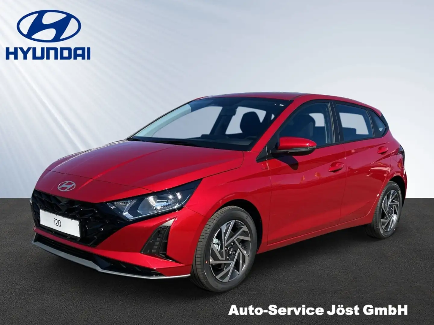 Hyundai i20 Trend 1.0 T-GD AKTION Zulassung bis 30.6.25 Rot - 1