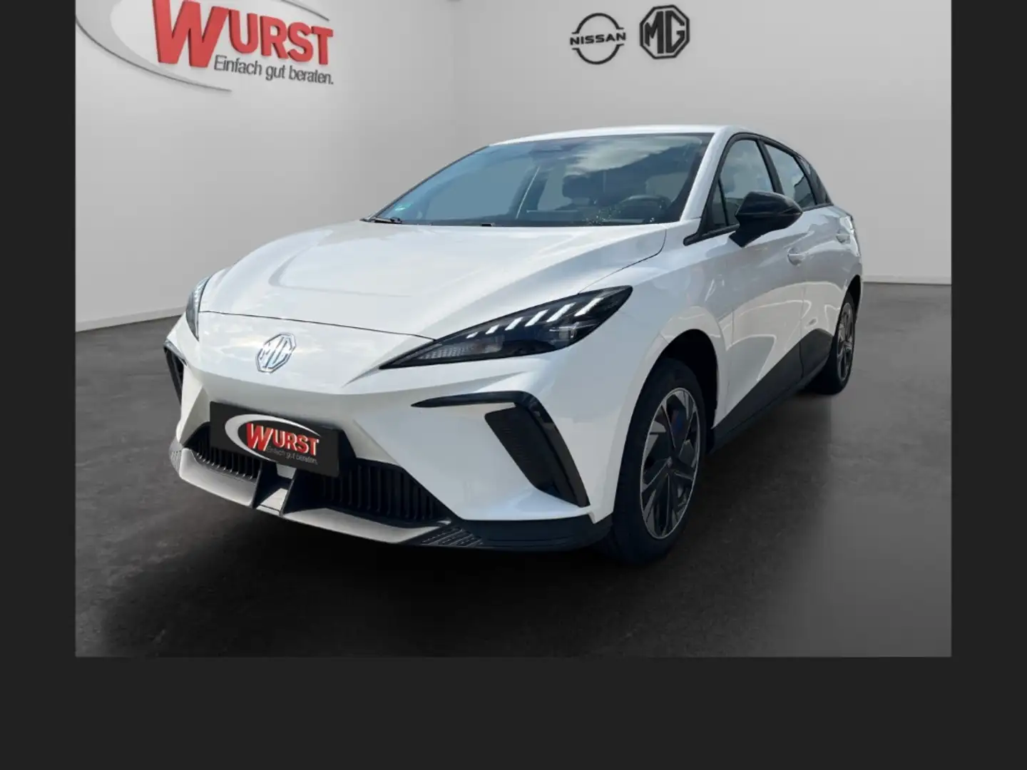 MG MG4 Standard MY24 49 kWh Rückfahrkamera Navigation Sit Weiß - 1