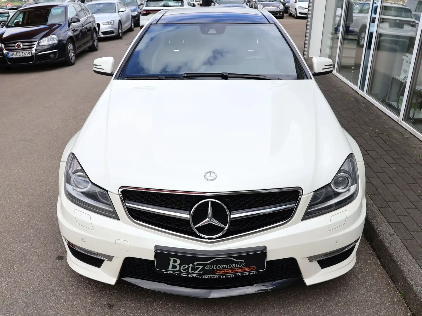 Mercedes-Benz C 63 AMG Coupe Edition 1 Deutsches Fzg. Weiß - 2