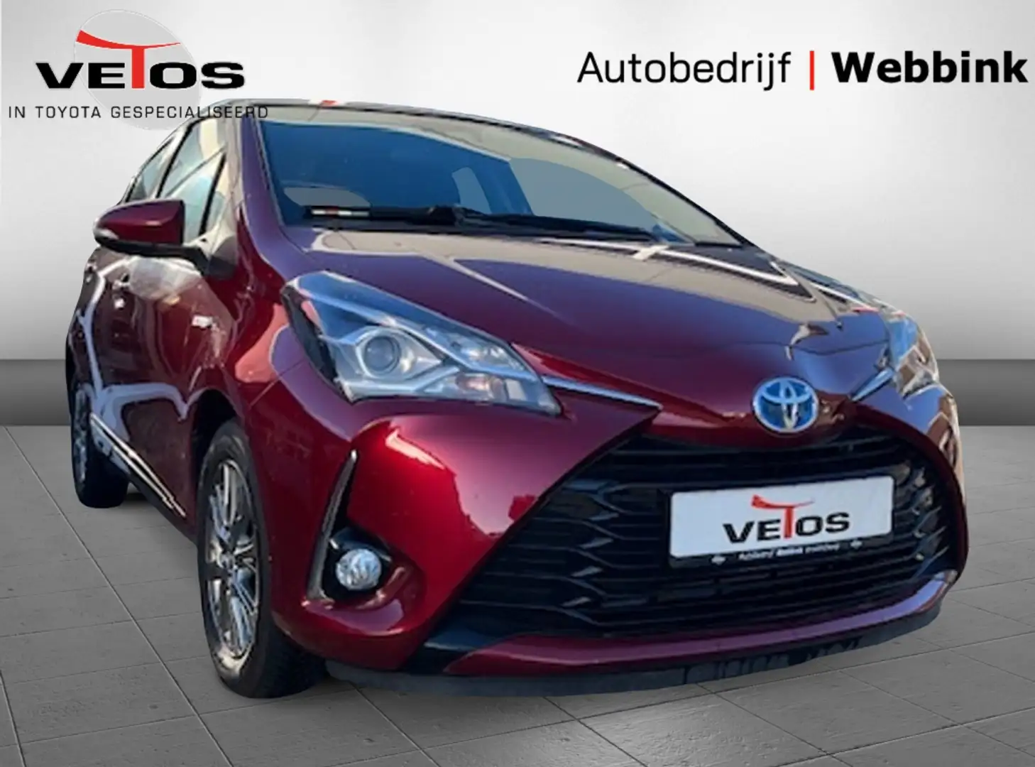 Toyota Yaris 1.5 Hyb. Des. Red Rood - 1