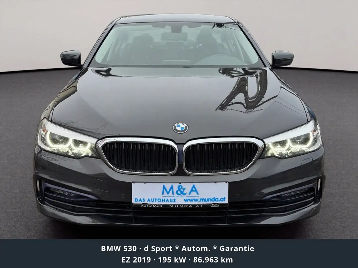 BMW 530 d Sport * Autom. * Garantie Schwarz - 2