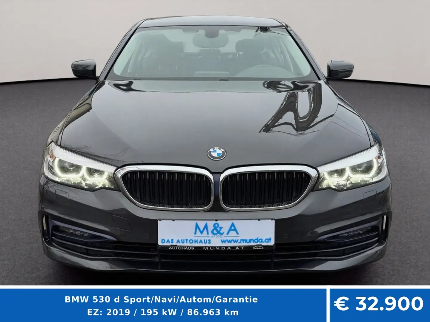 BMW 530 d Sport/Navi/Autom/Garantie Schwarz - 2