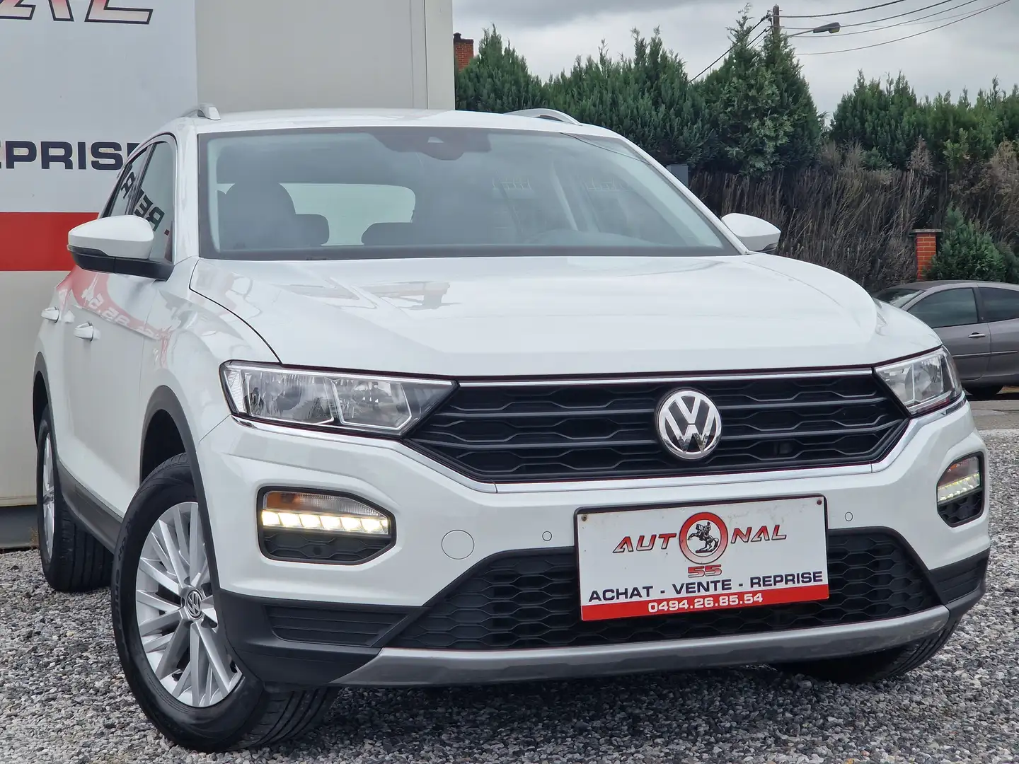 Volkswagen T-Roc 1.0 TSI 116CH*1 MAIN*GPS*LED*PDC*COCKPIT*CARPLAY Blanc - 2