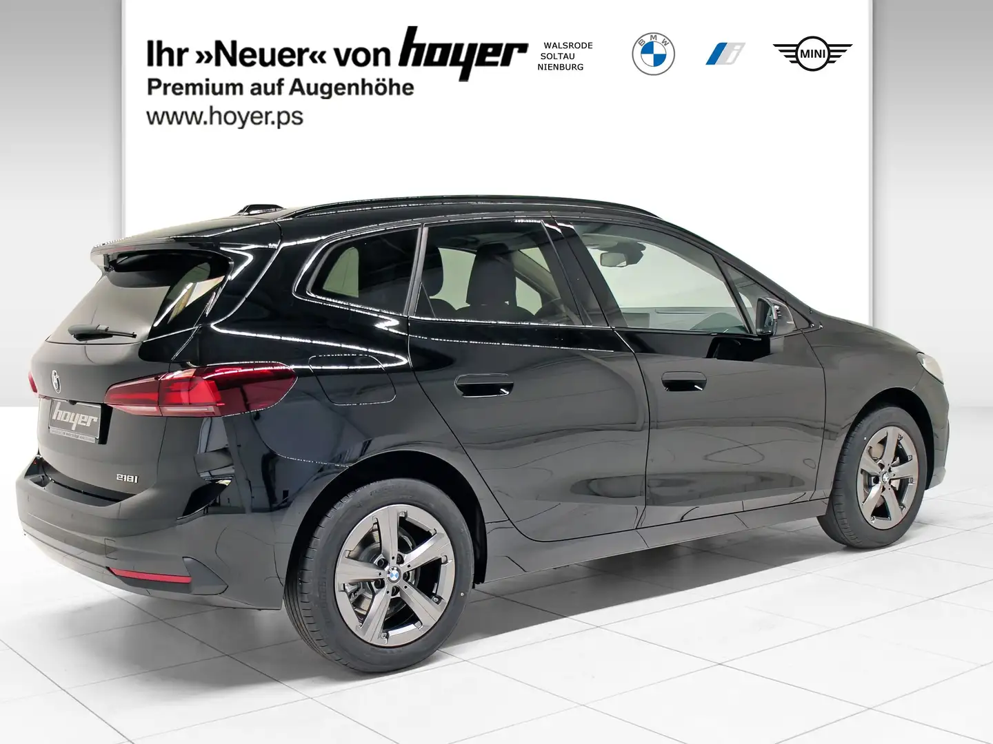 BMW 218 i DAB LED RFK Parkassistent Klimaaut. Shz Schwarz - 2
