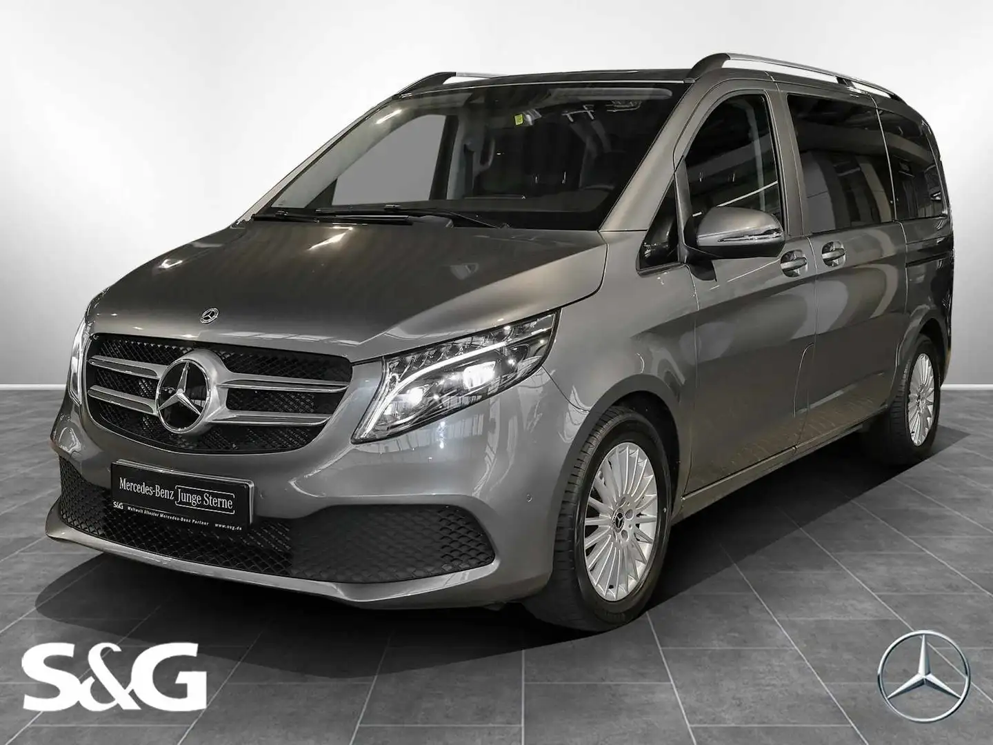 Mercedes-Benz V 250 EDITION Kompakt AHK+MBUX+Rückam+LED Gris - 1
