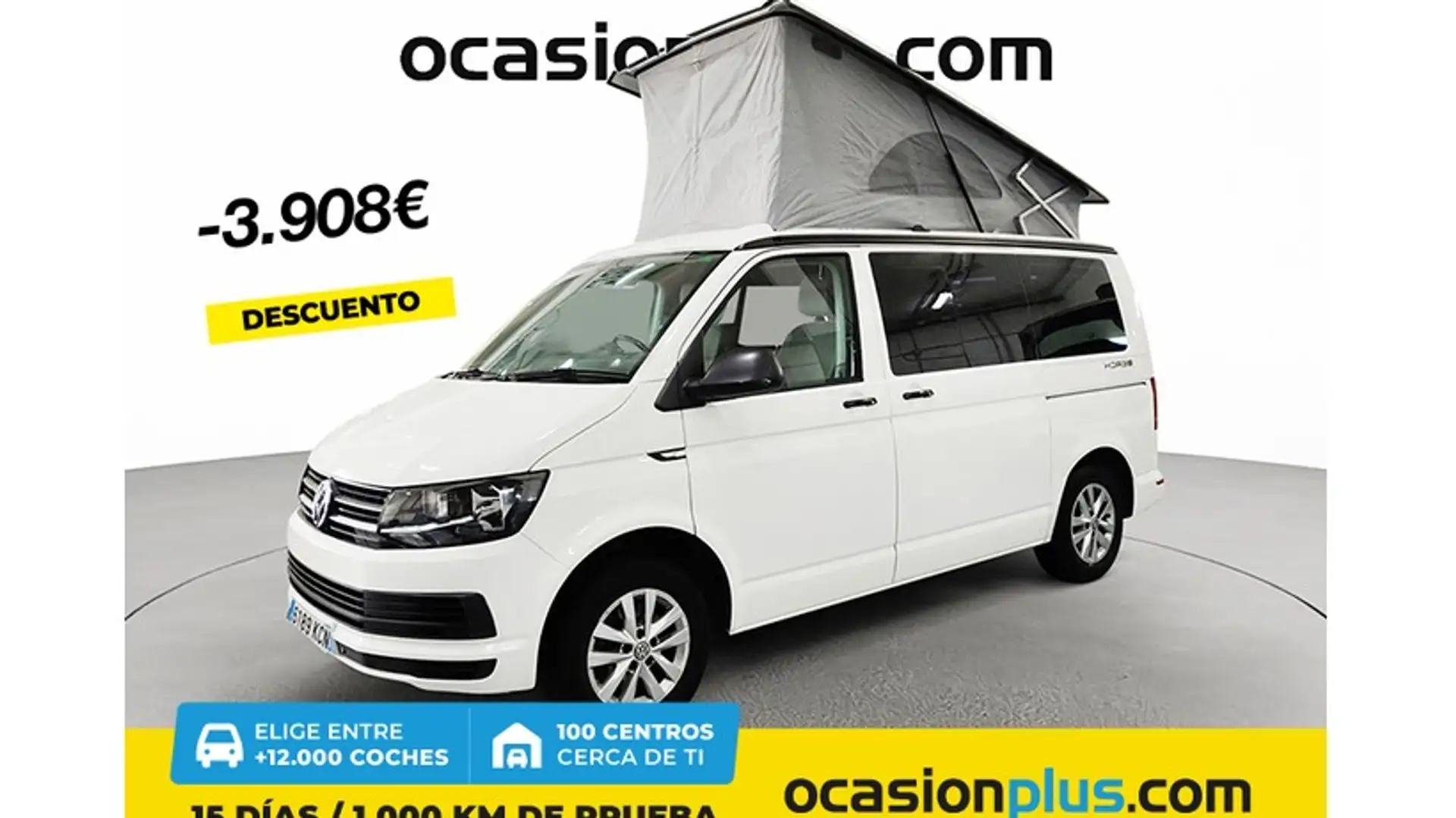 Volkswagen T5 California 2.0TDI BMT Beach DSG 110kw Blanco - 1